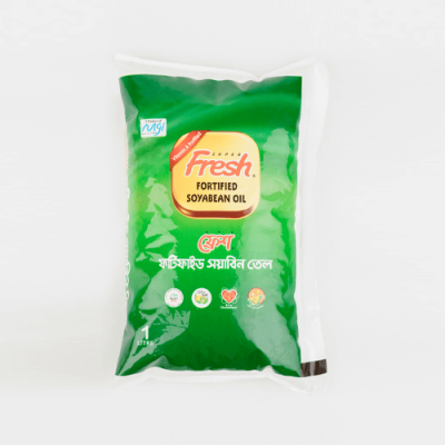 Fresh Fortified Soyabean Oil 1 Litre  Poly